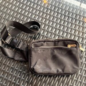 Stylish Black Crossbody Bag
